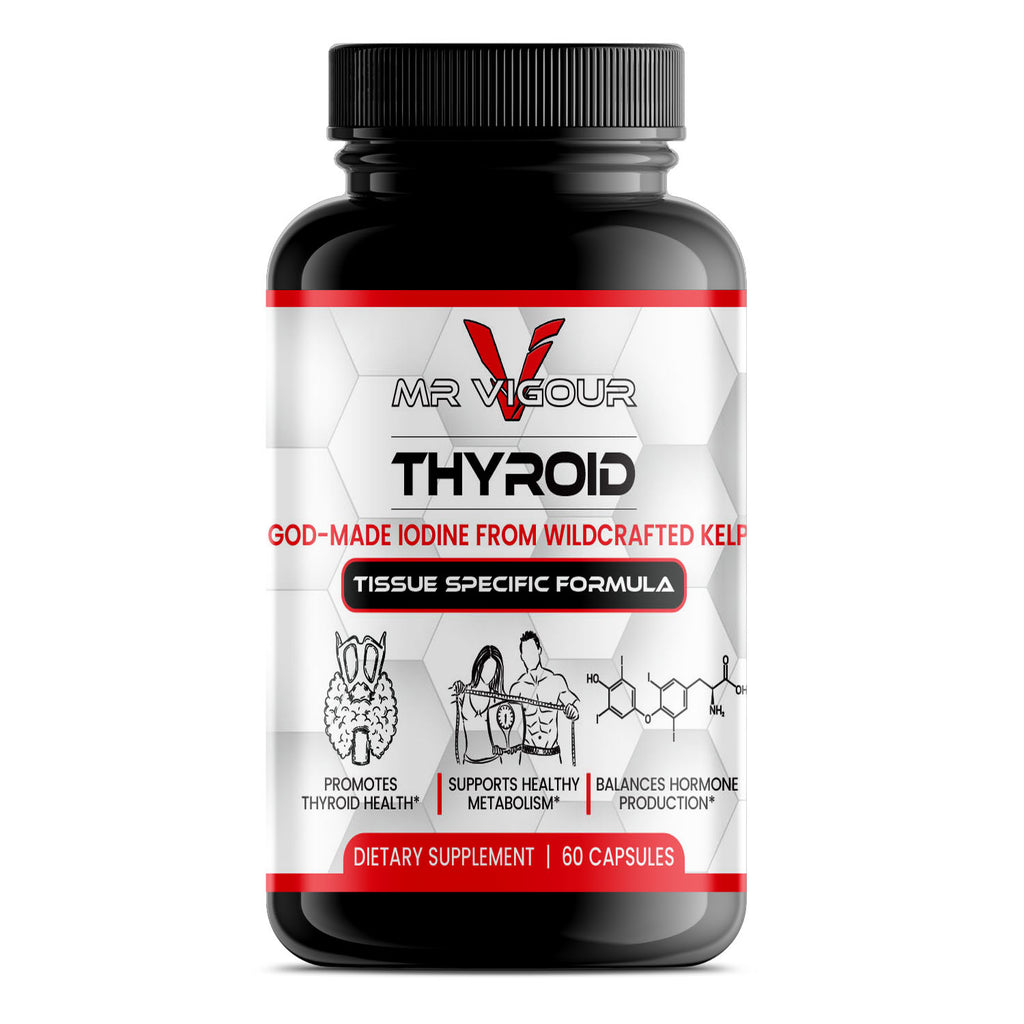 Thyroid - With God Made Iodine From Wildcrafted Kelp