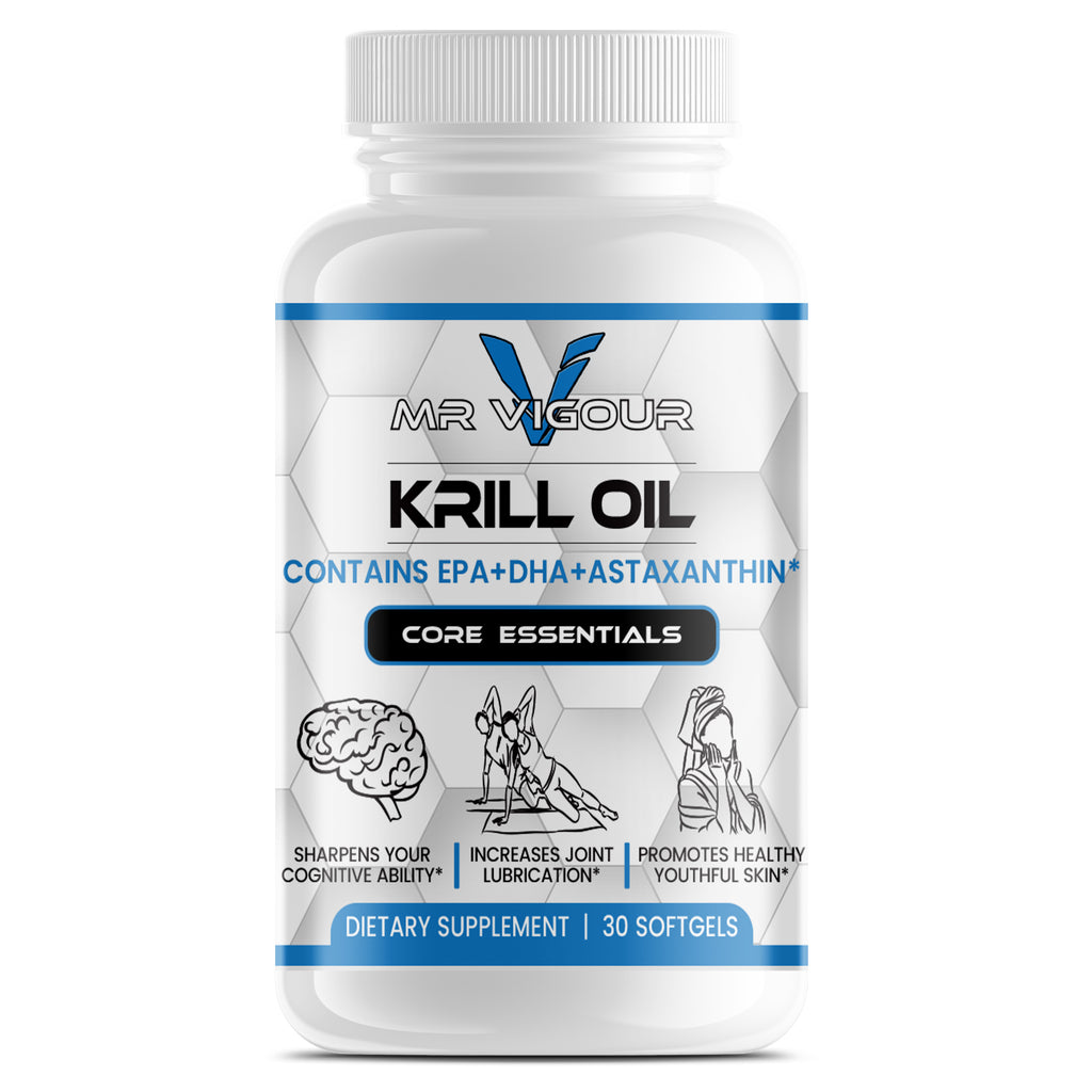 Krill Oil - Contains EPA + DHA + Astaxanthin