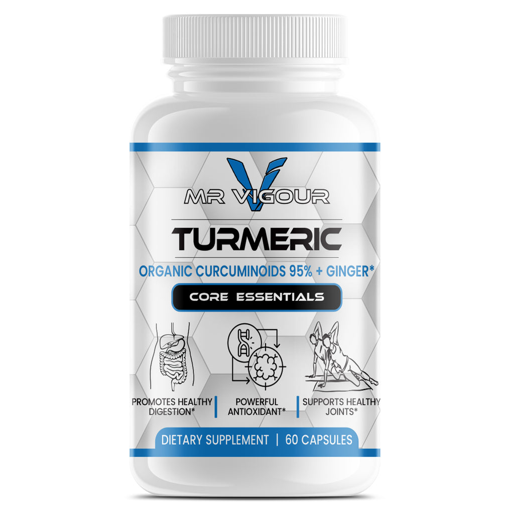 Turmeric - Organic Circuminoids 95% + Ginger